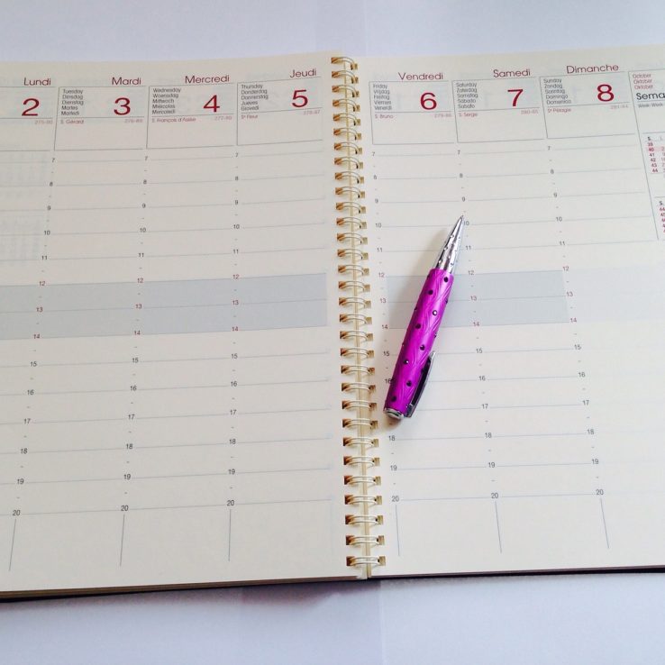Agenda RV avec soi même